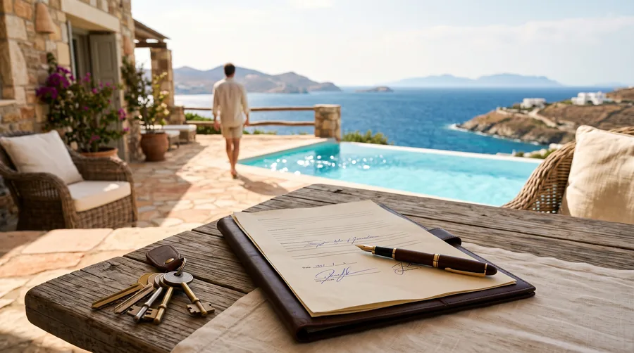 What a villa rental contract must say