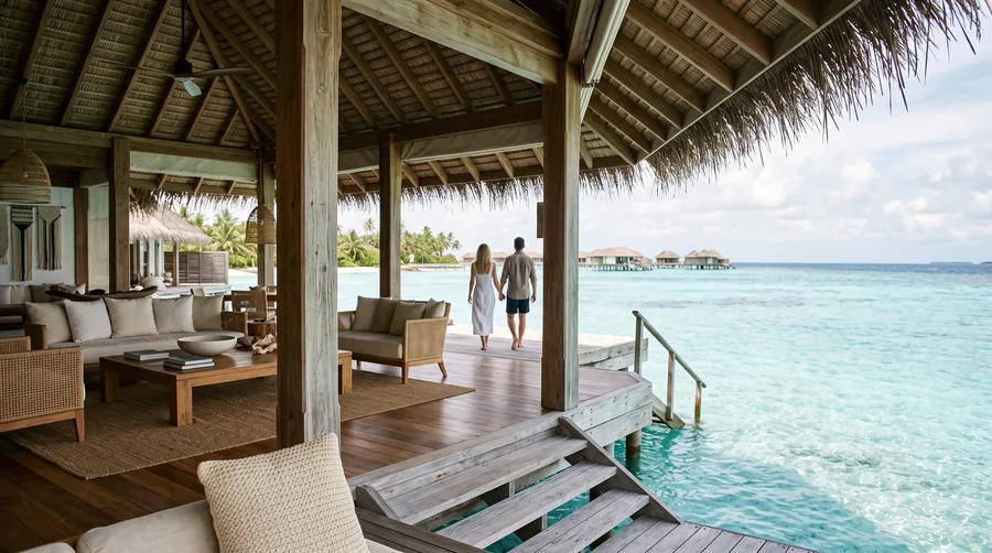 The living room of The Lagoon Residence